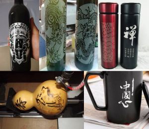 抚州崇仁县酒瓶葫芦工艺品激光雕刻机
